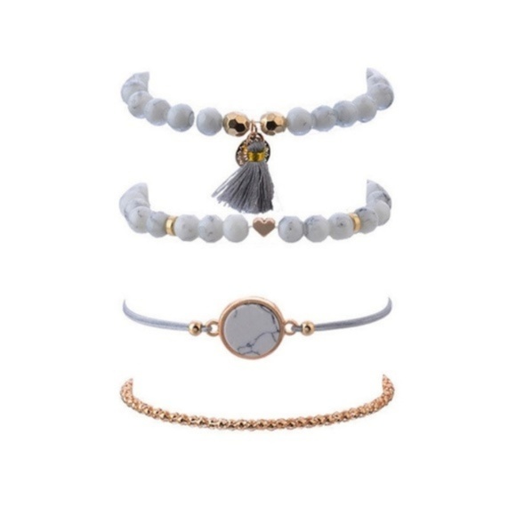 New Bohemian Boho Tassel Handmade Charm Bracelet - Picture 3 of 5